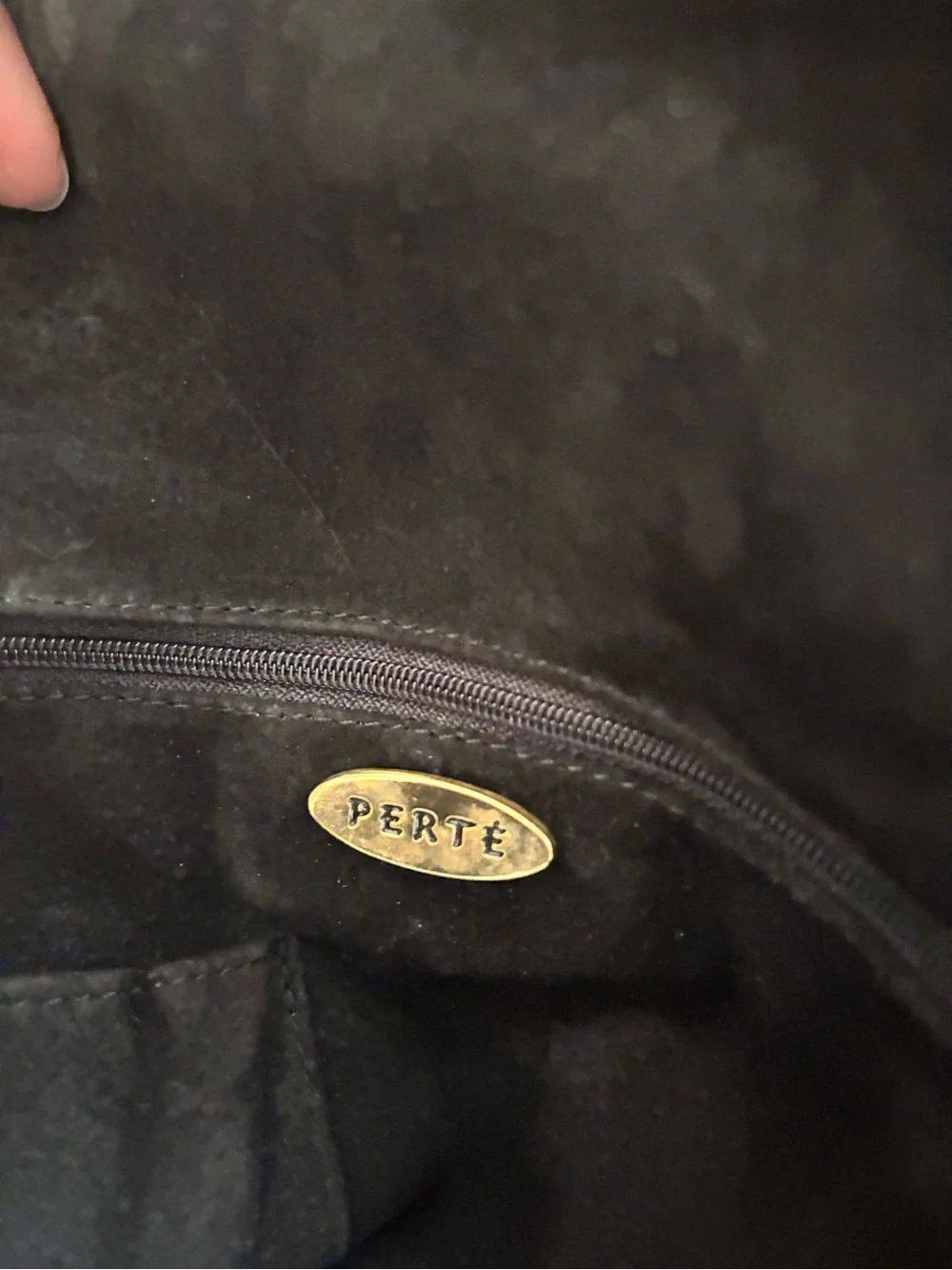 Brown Ostrich Leather mini backpack - Picture 6 of 9